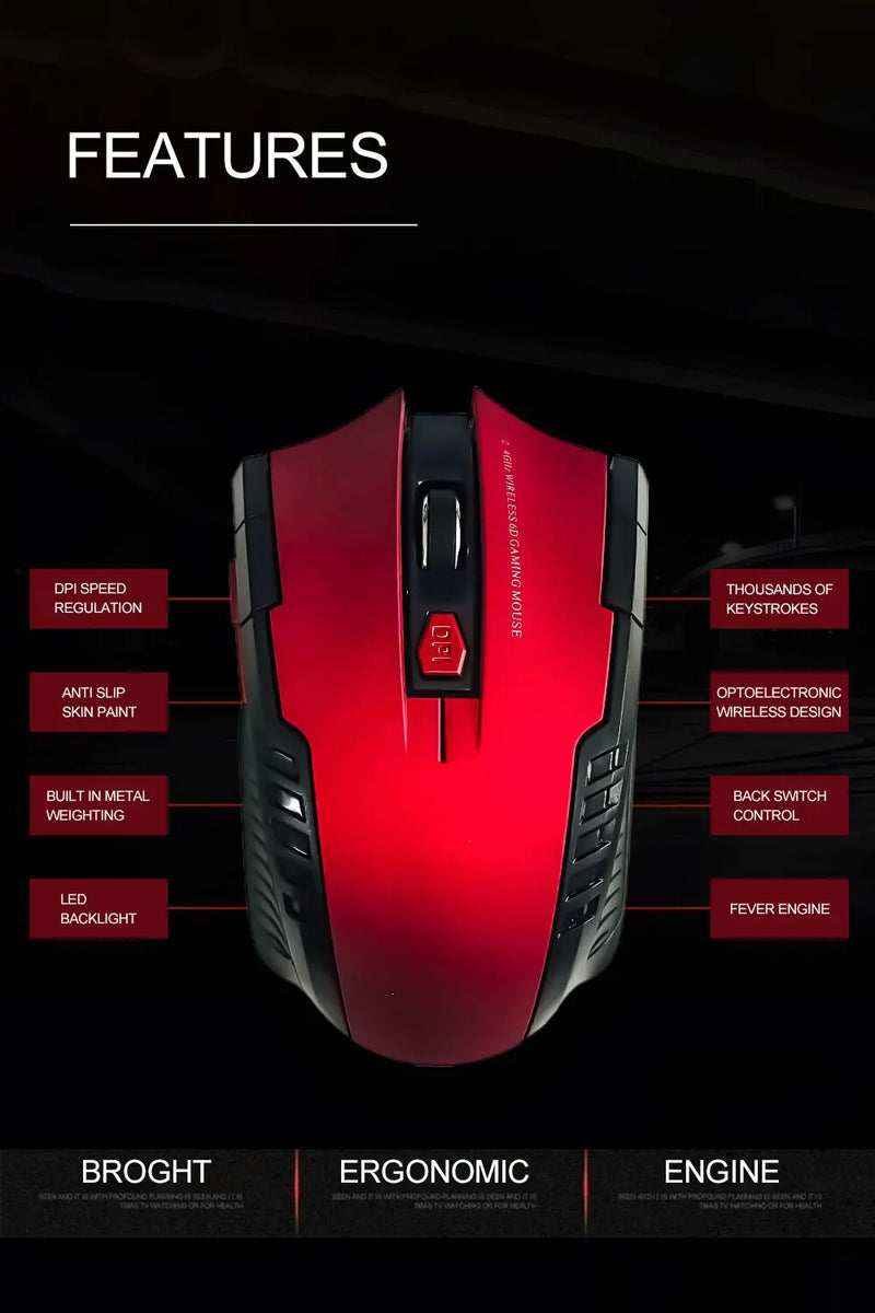 Mouse Óptico Sem Fio Mini 113