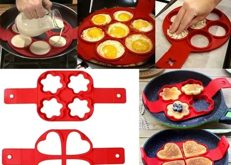 MOLDE DE SILICONE PARA PANQUECAS E FRITURAS PERSONALIZADAS