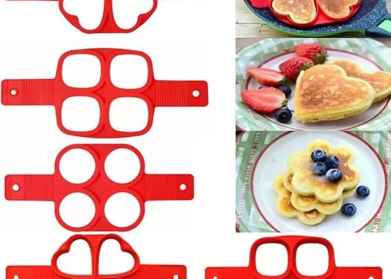 MOLDE DE SILICONE PARA PANQUECAS E FRITURAS PERSONALIZADAS