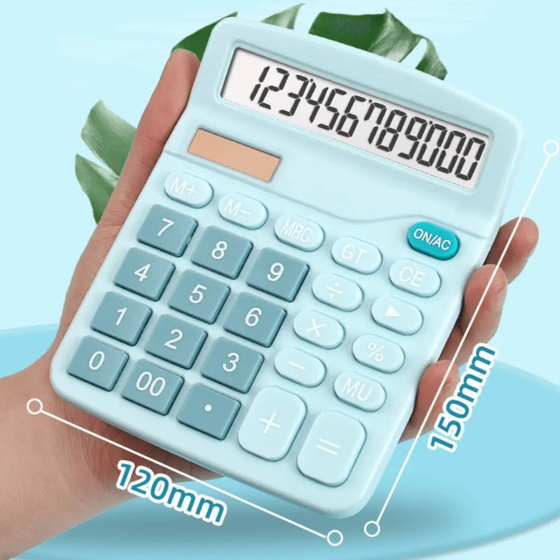 Calculadora alimentada por energia solar