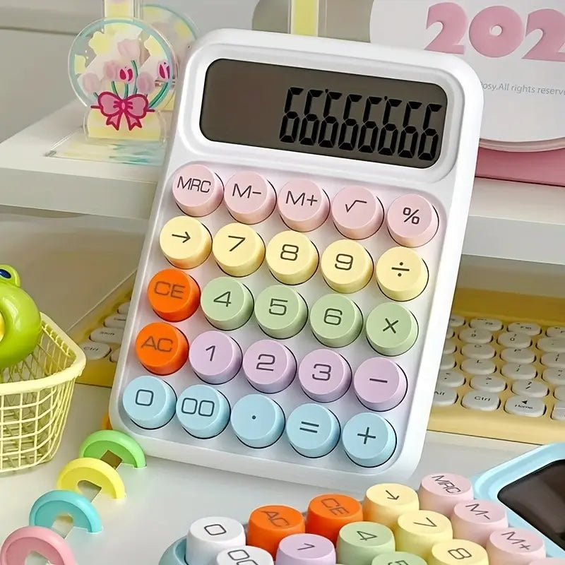 Teclado Calculadora Office 12 Digit Calculadora Mecânica