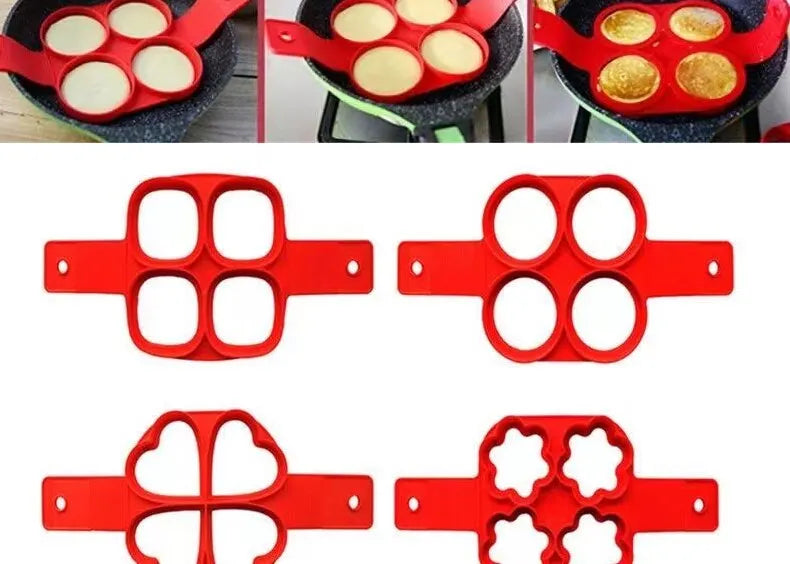 MOLDE DE SILICONE PARA PANQUECAS E FRITURAS PERSONALIZADAS