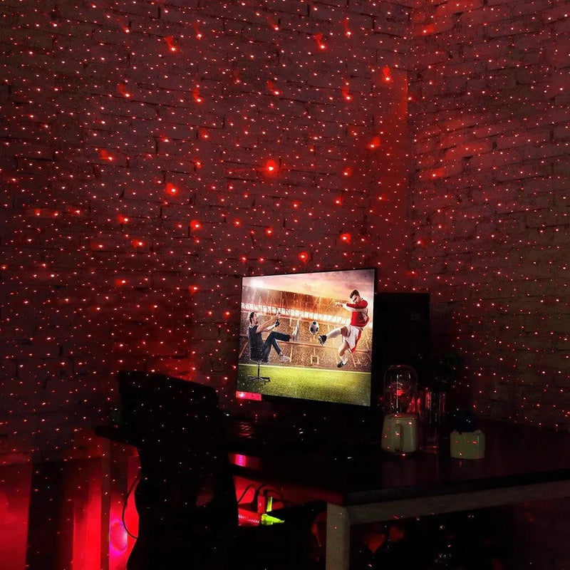 Projetor de Luz Noturna Galaxy  2 Peças