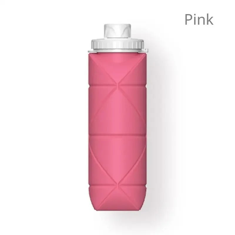 Garrafa de Água Dobrável de Silicone