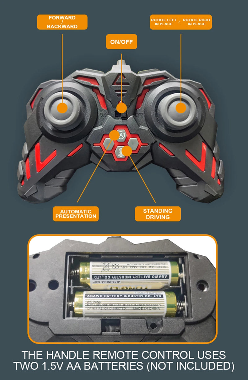 Carro de Controle Remoto Elétrico Paisible Stunt