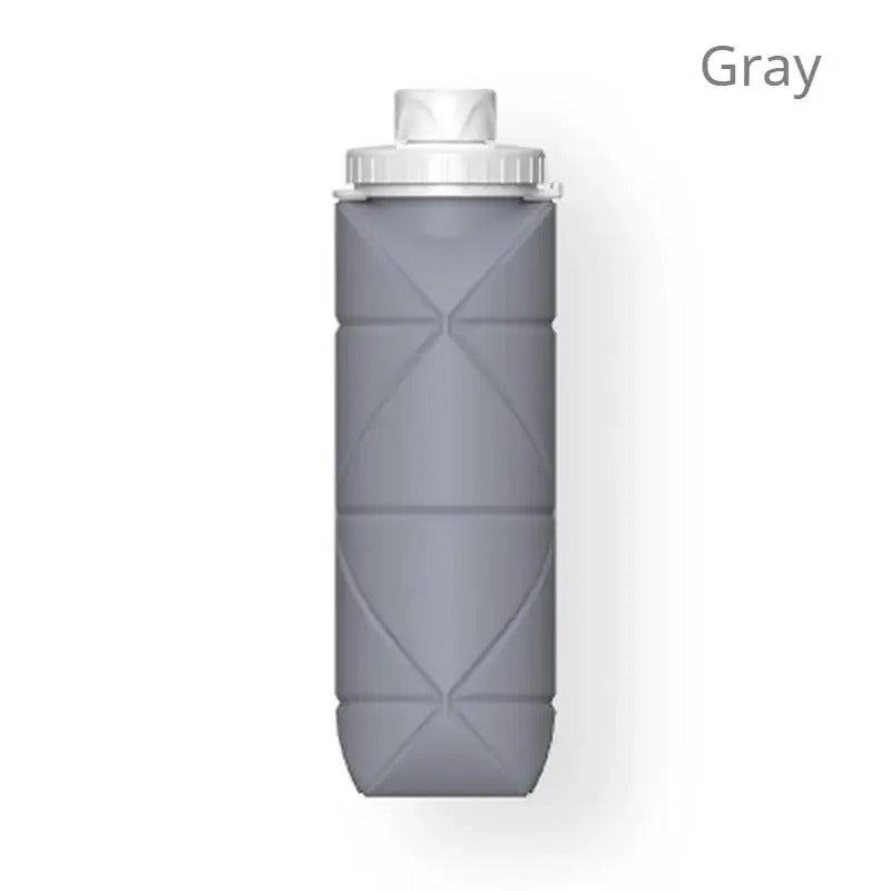 Garrafa de Água Dobrável de Silicone