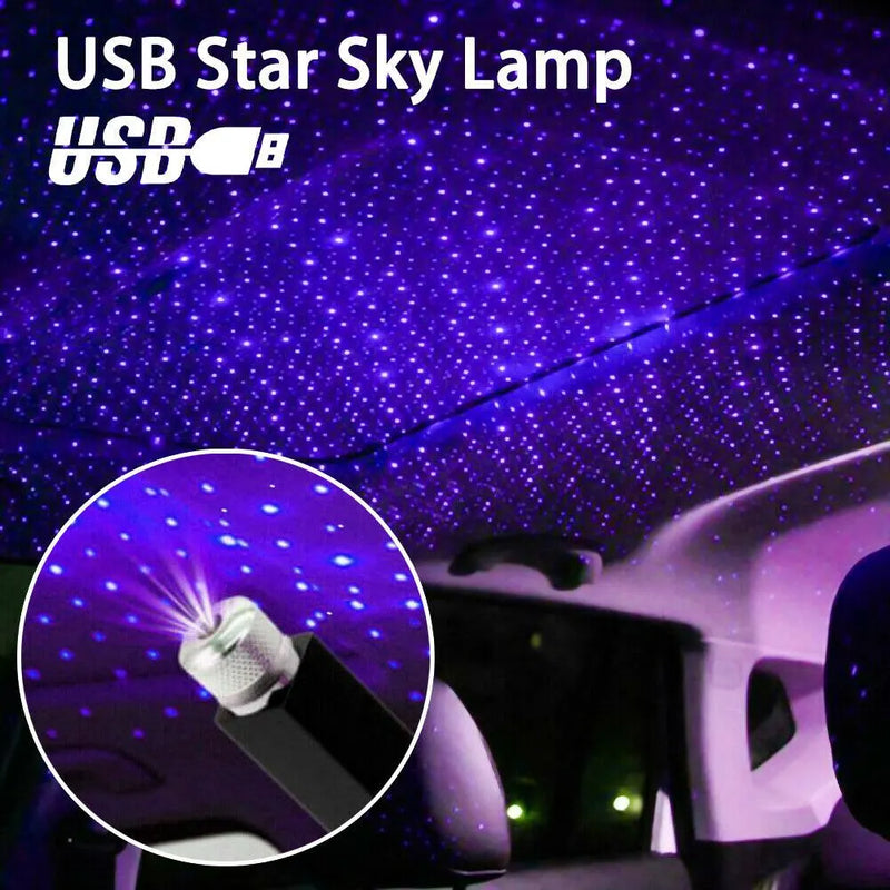Projetor de Luz Noturna Galaxy  2 Peças