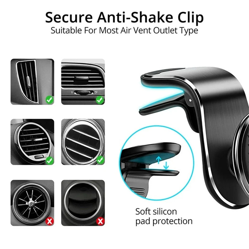 📱🚗 Suporte Magnético para Telefone de Carro - VIKEFON 🚗📱