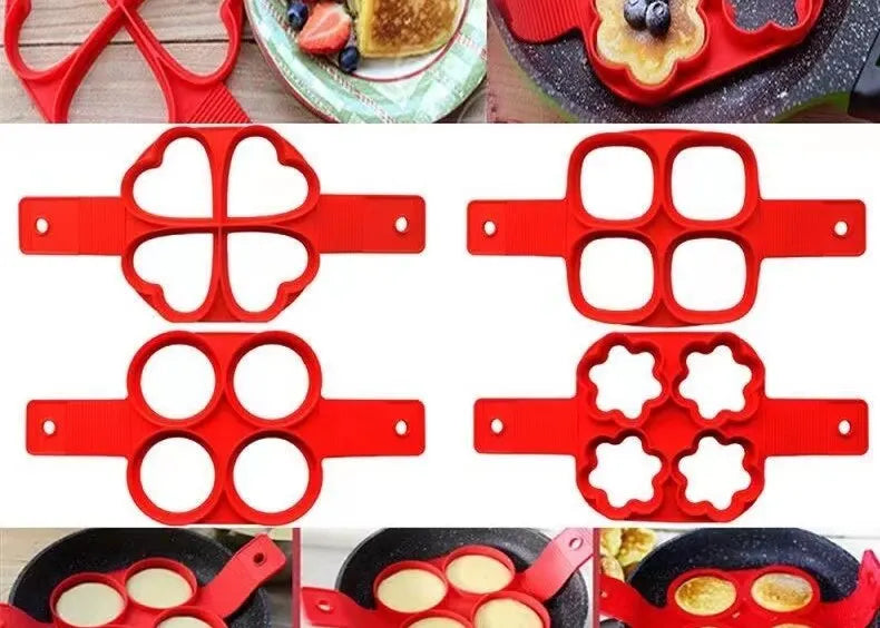 MOLDE DE SILICONE PARA PANQUECAS E FRITURAS PERSONALIZADAS