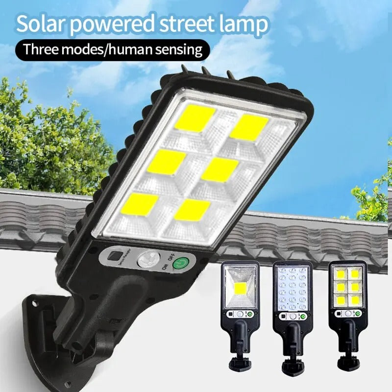 Lâmpada Solar de Parede LED para Ambiente Externo