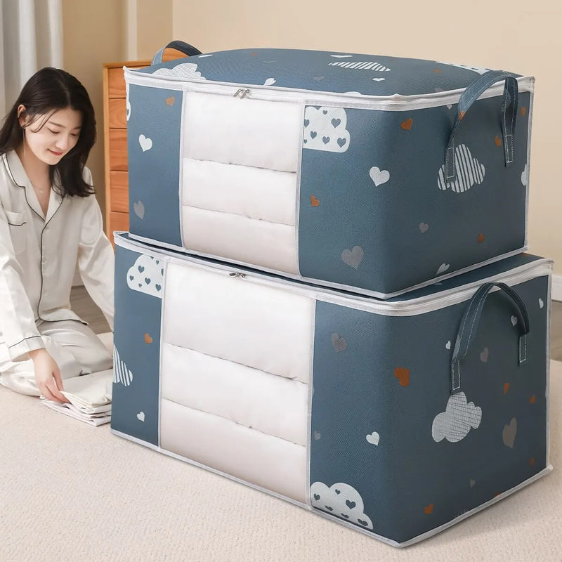 Organizador para Sacos de Armazenamento de Roupas com Grande Capacidade