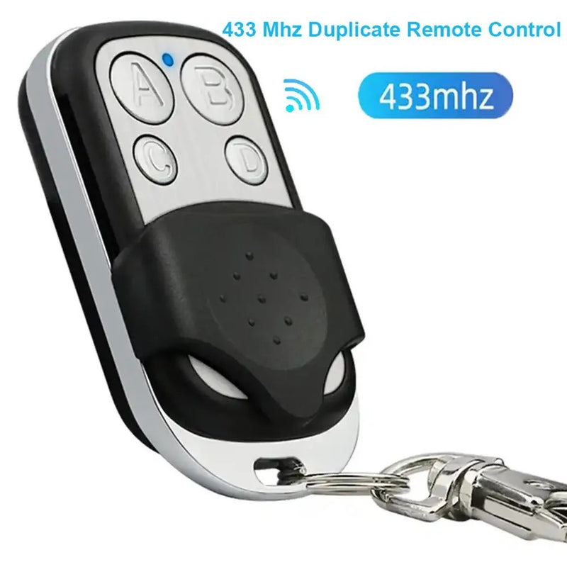 Controle Remoto Universal de Porta de Garagem com 4 Botões e Frequência de 433MHz