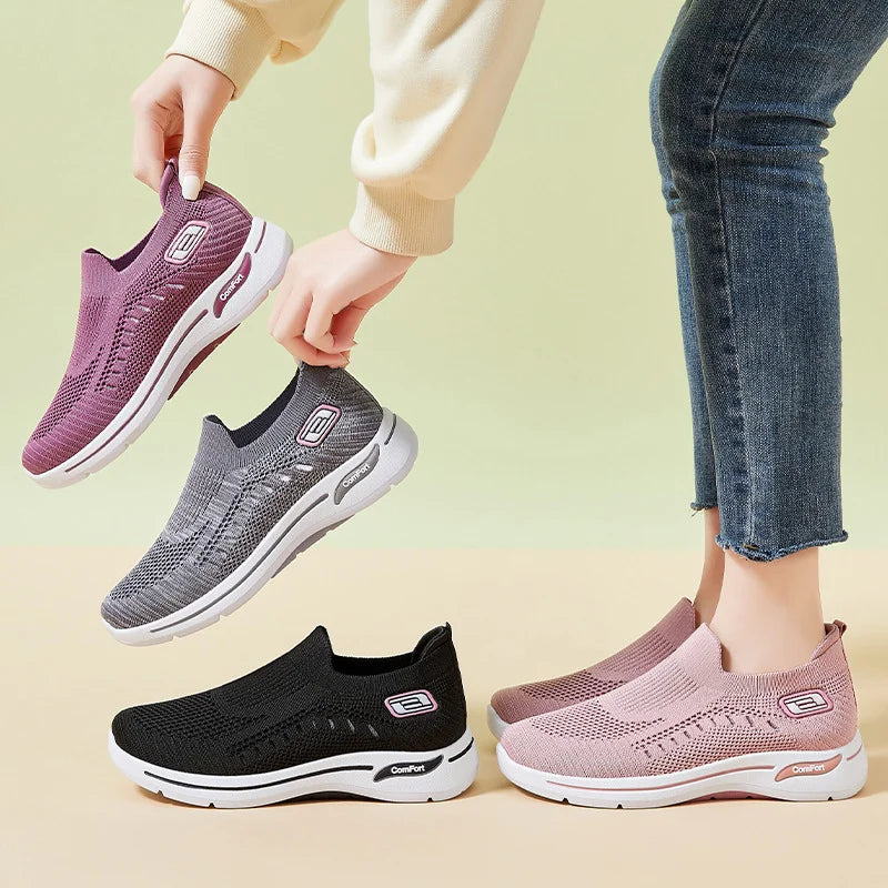 Tênis Respirável Sneakers Casual da WIENJE