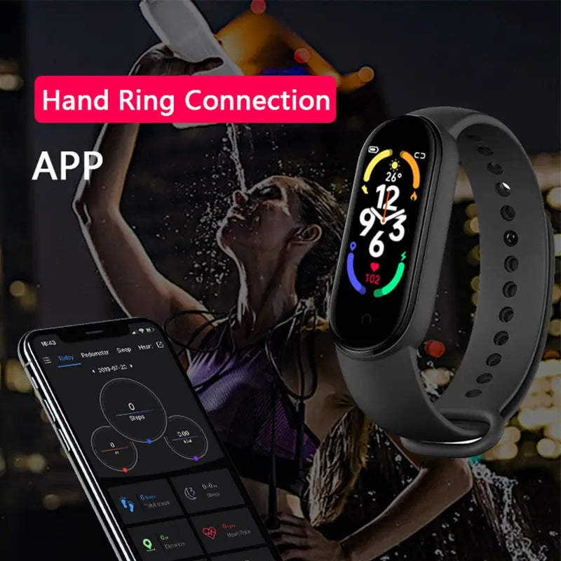 Relógio e Pulseira inteligente  Smartwatch M7.