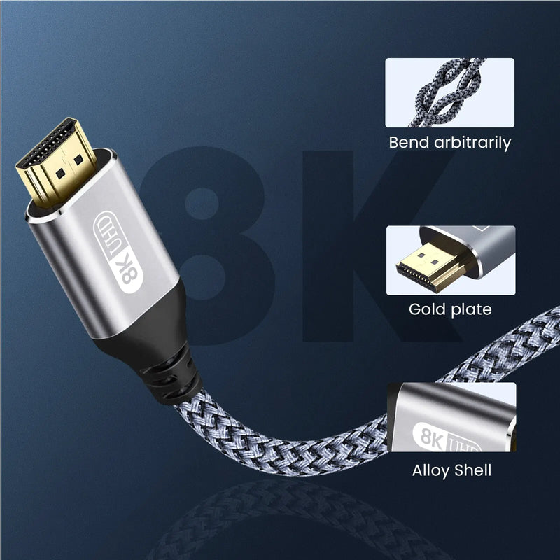 Cabo Hdmi  Nierbo 2.1  60hz 4k