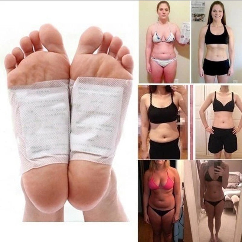 🌿 Kinoki Eliminador de Toxinas: Adesivo Detox para Pés 🌿