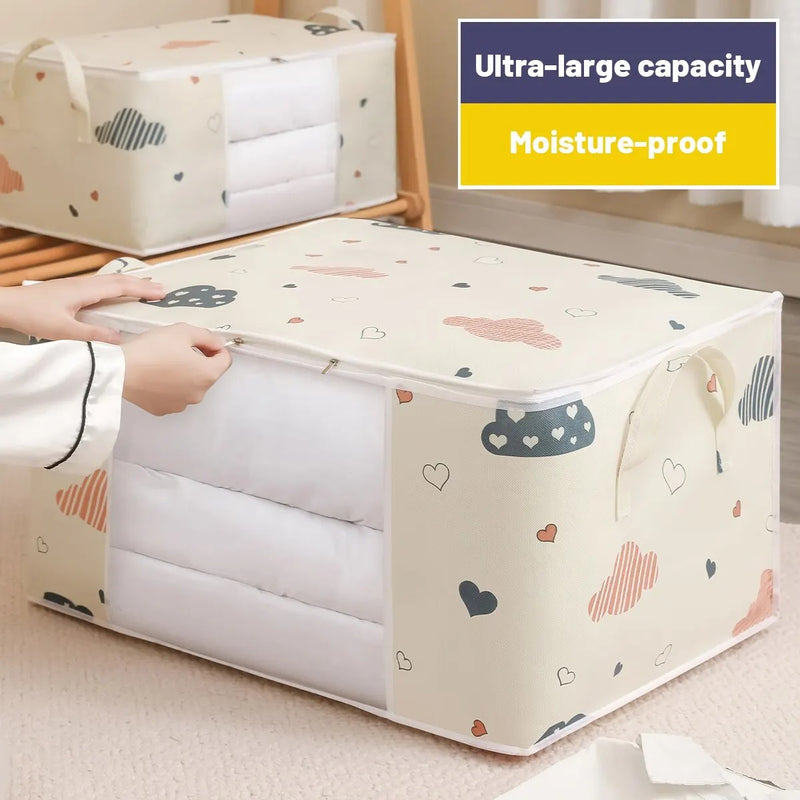 Organizador para Sacos de Armazenamento de Roupas com Grande Capacidade