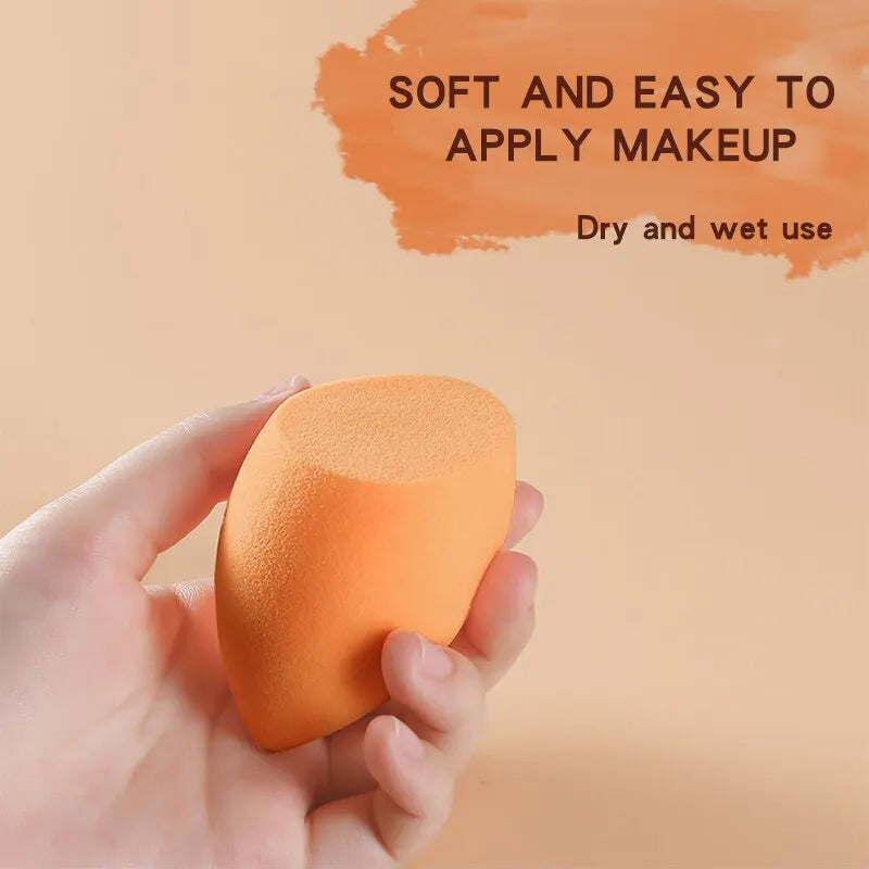 Conjunto de 7 Puffs Cosméticos em Forma de Ovo 🥚