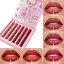 Conjunto de 6 Esmaltes Lábios Foscos Velvet Mist