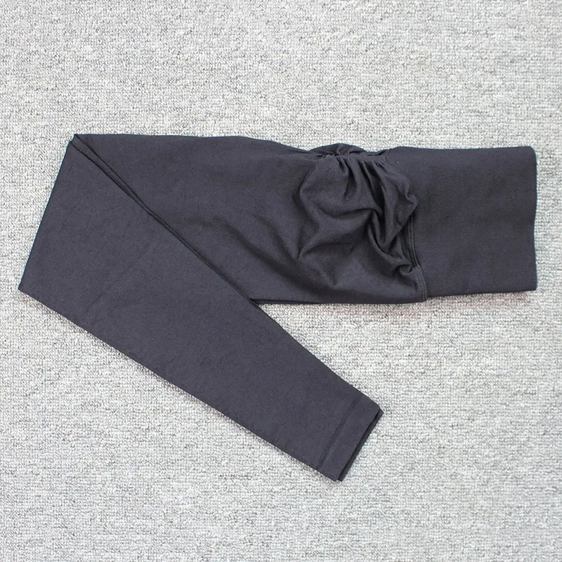 Calça de Yoga Cintura Alta e Bumbum de Pêssego