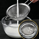 Conjunto de 3 Filtros de Malha Fina de Aço Inoxidável