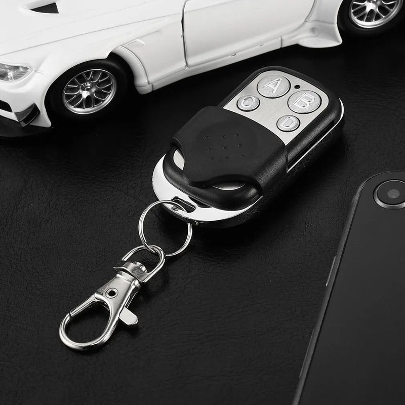 Controle Remoto Universal de Porta de Garagem com 4 Botões e Frequência de 433MHz