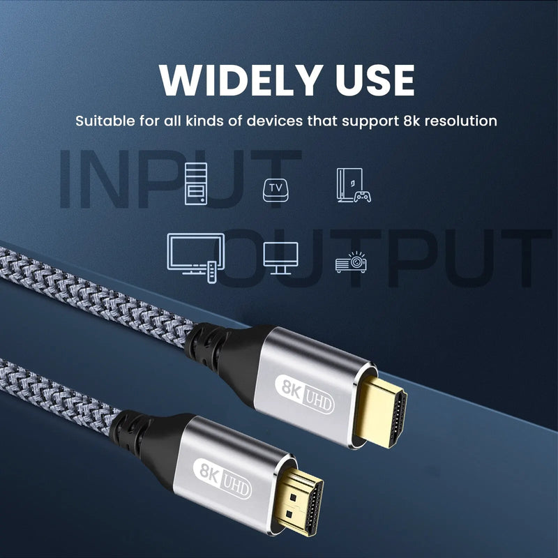 Cabo Hdmi  Nierbo 2.1  60hz 4k