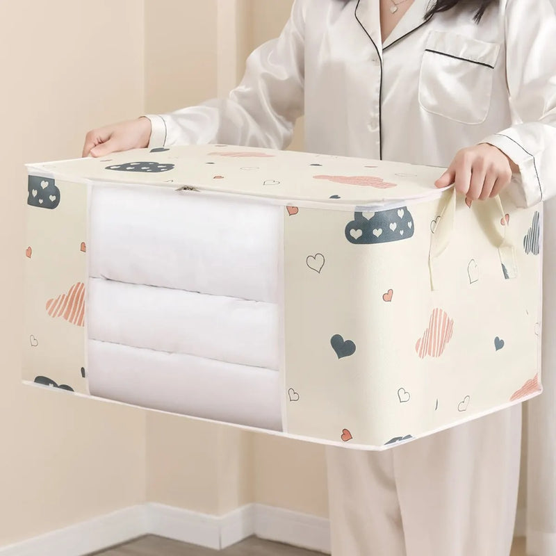 Organizador para Sacos de Armazenamento de Roupas com Grande Capacidade