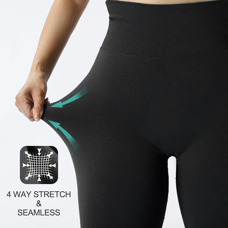 Calça de Yoga Cintura Alta e Bumbum de Pêssego