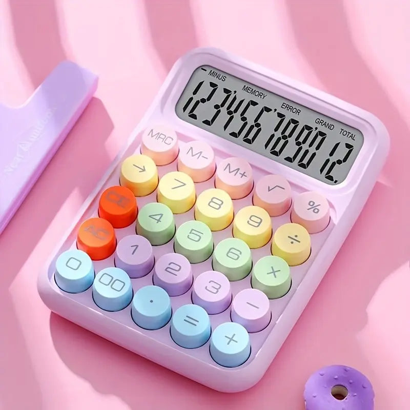 Teclado Calculadora Office 12 Digit Calculadora Mecânica