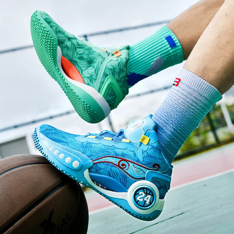 Golden Hoops - Tênis de Basquete Dourados 🏀🌟