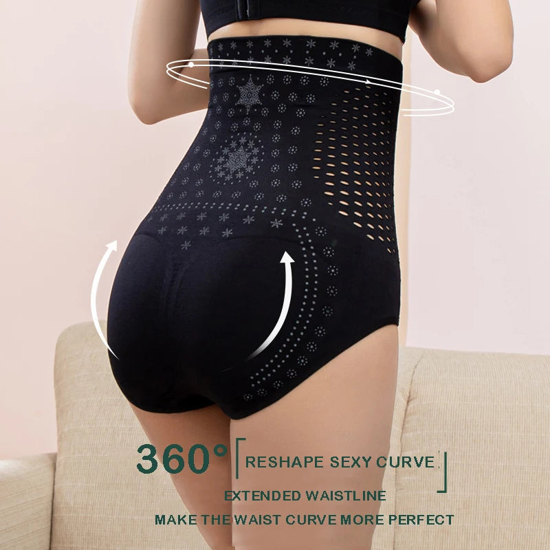 Flarixa Hip Lift Barriga Calcinha Cintura Alta