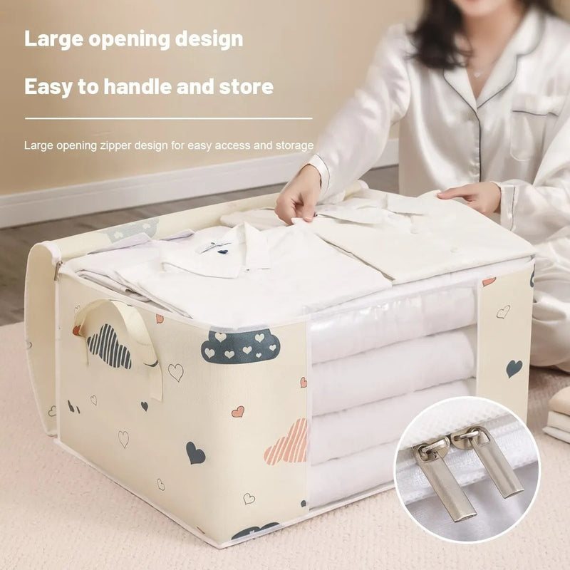 Organizador para Sacos de Armazenamento de Roupas com Grande Capacidade
