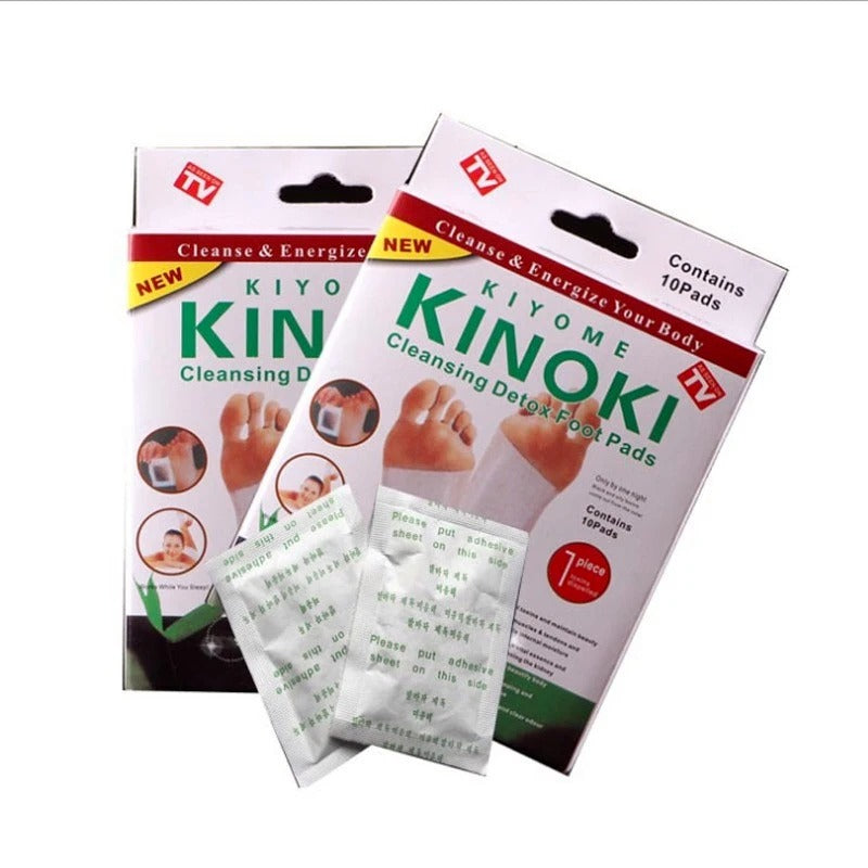 🌿 Kinoki Eliminador de Toxinas: Adesivo Detox para Pés 🌿