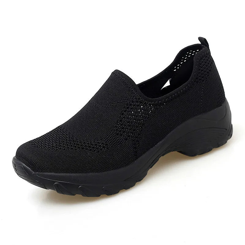 Tênis Feminino de Verão com Plataforma Plana