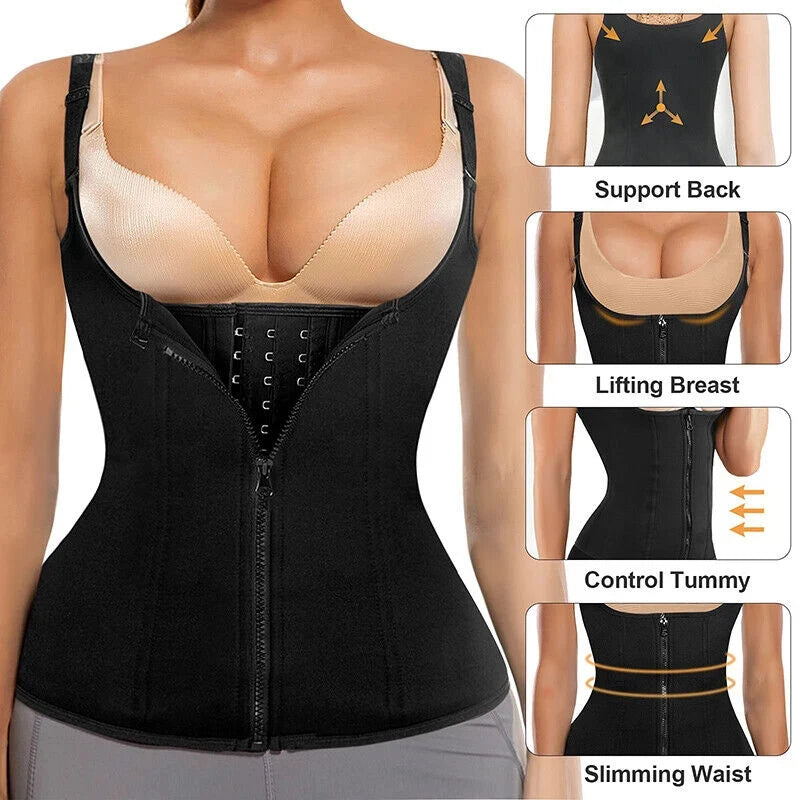 Espartilho Modelador de Cintura Plus Size Vaslanda!