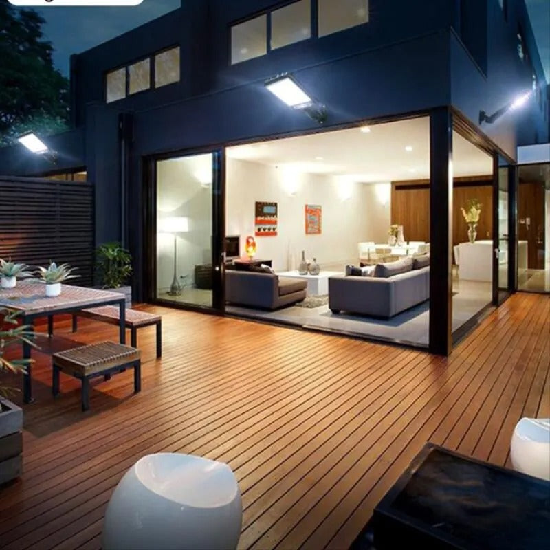 Lâmpada Solar de Parede LED para Ambiente Externo