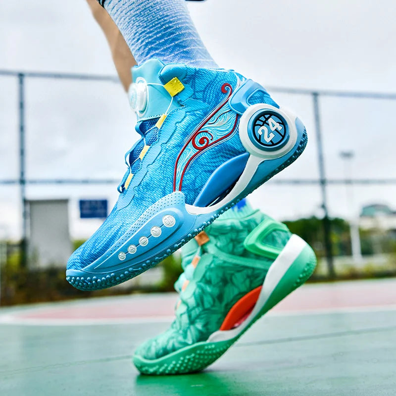 Golden Hoops - Tênis de Basquete Dourados 🏀🌟