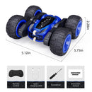 🚗🔥 Carro de Controle Remoto Acrobático 360° com Luzes LED – RC 2.4GHz Dupla Face para Crianças