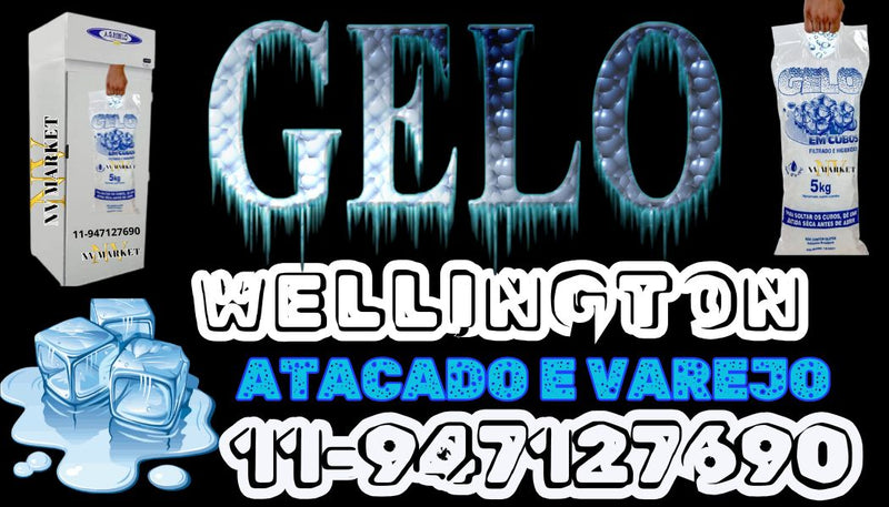 🧊 Gelo em Cubos – Qualidade e Pureza Garantidas! 🧊