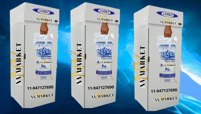 🧊 Gelo em Cubos – Qualidade e Pureza Garantidas! 🧊