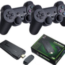 Video Game Stick HDMI 4k Video Game Retro 2 controles sem fio - 64 GB 10 Mil Jogos