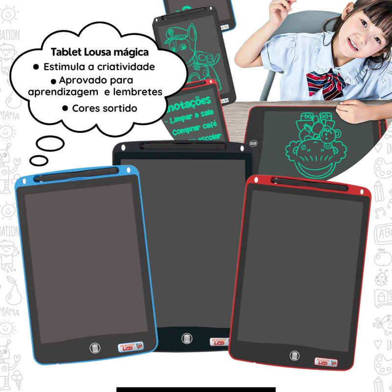 Tablet  Lousa Mágica de desenho LCD de 8.5 polegadas