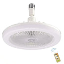 🌬️ Ventilador de Teto Giratório 3 em 1 com Lâmpada e Controle Remoto 💡