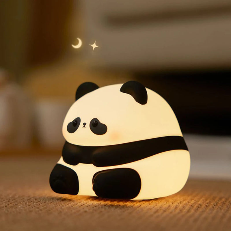 Luz Noturna LED com Sensor de Toque em Desenhos Animados