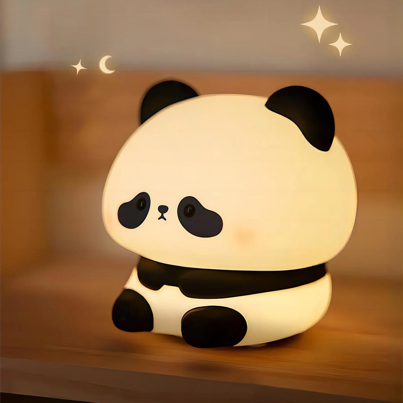 Luz Noturna LED com Sensor de Toque em Desenhos Animados