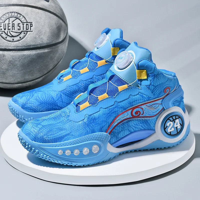 Golden Hoops - Tênis de Basquete Dourados 🏀🌟