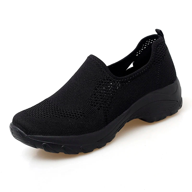 Tênis Feminino de Verão com Plataforma Plana