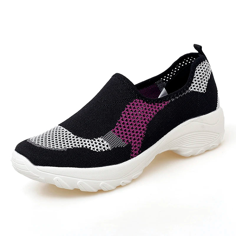 Tênis Feminino de Verão com Plataforma Plana
