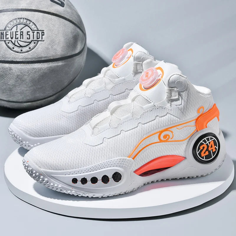 Golden Hoops - Tênis de Basquete Dourados 🏀🌟